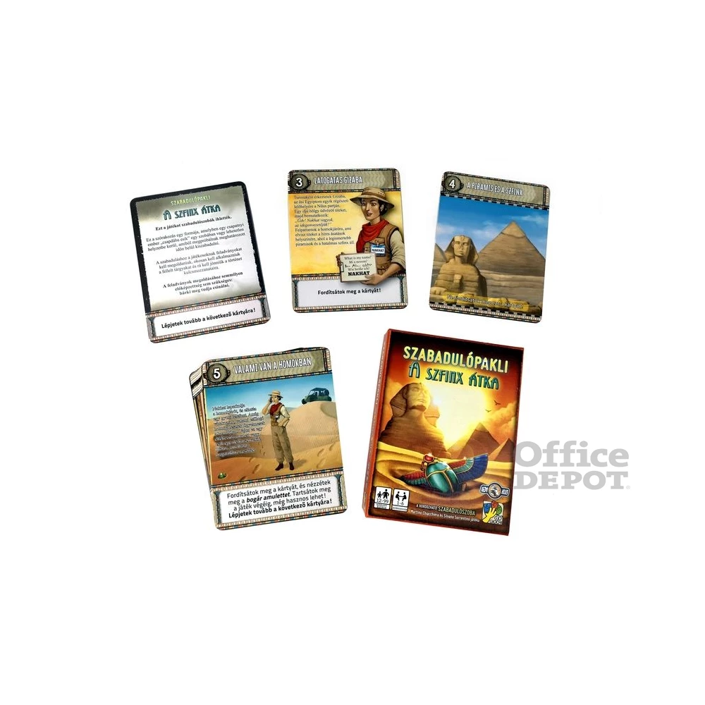 Szabadulópakli – A szfinx átka kártyajáték