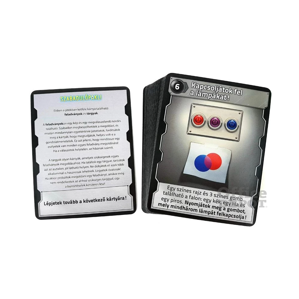 Szabadulópakli – Időpróba kártyajáték