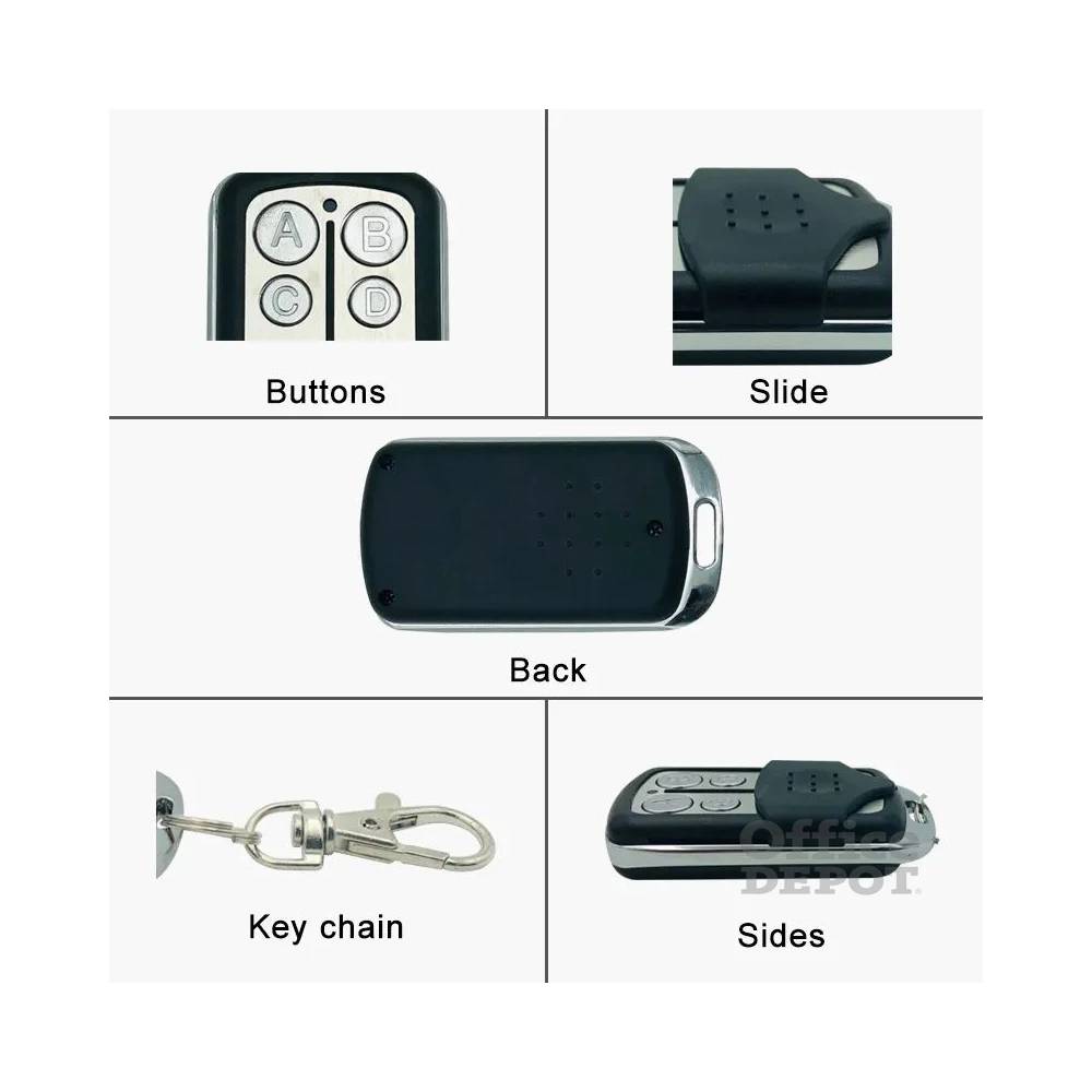 IR TxFix Fix kódos 433 MHz tanítható távirányító