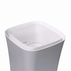 TOO 12 literes fehér szemetes TOO 12 literes fehér szemetes