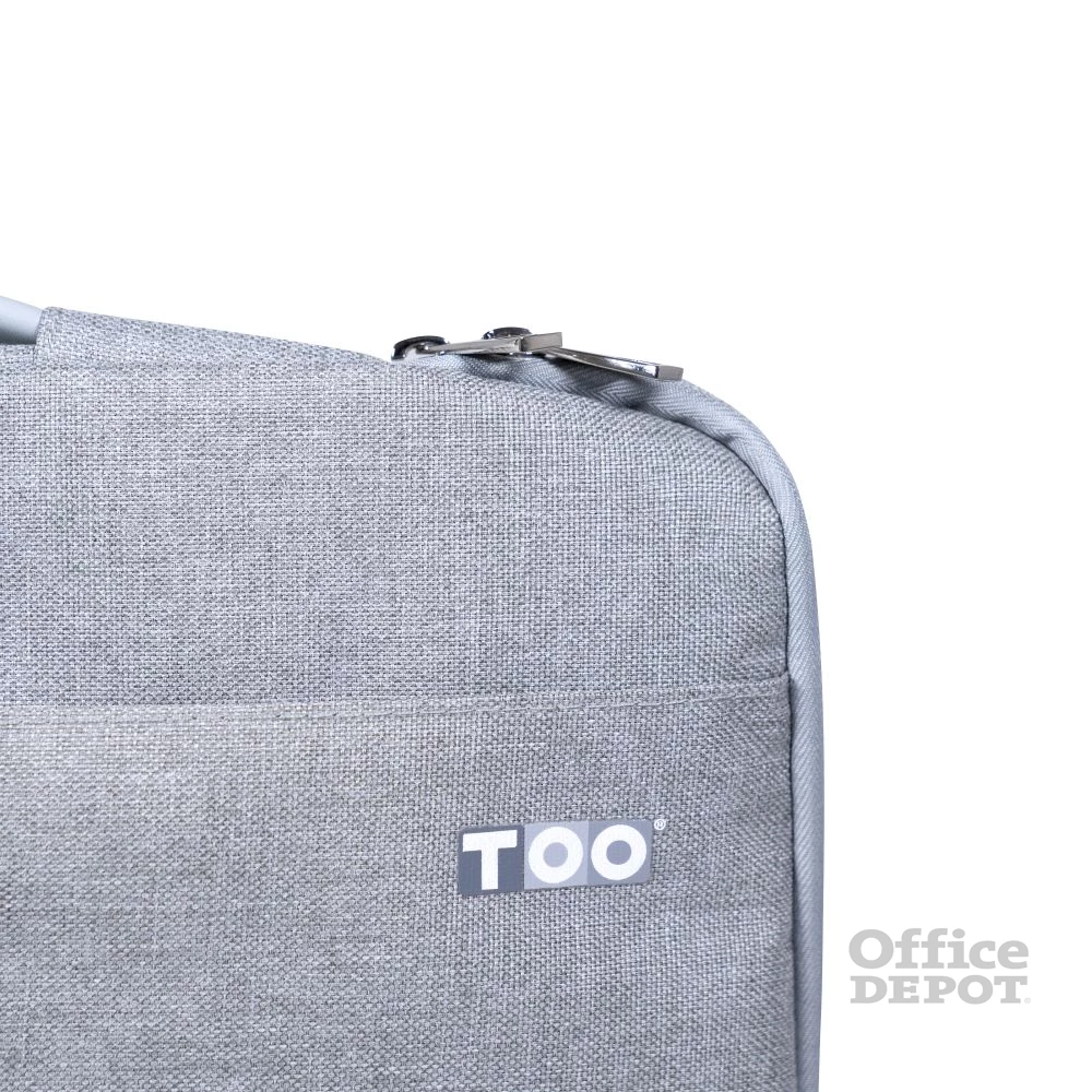 TOO 13,3" szürke notebook tok fogantyúval