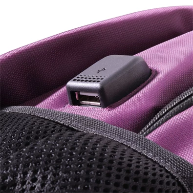TOO 15,6" USB portos lila hátizsák TOO 15,6" USB portos lila hátizsák