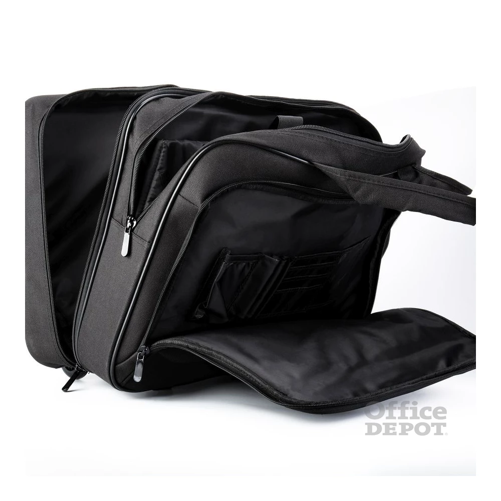 TOO 15,6" fekete gurulós notebook táska