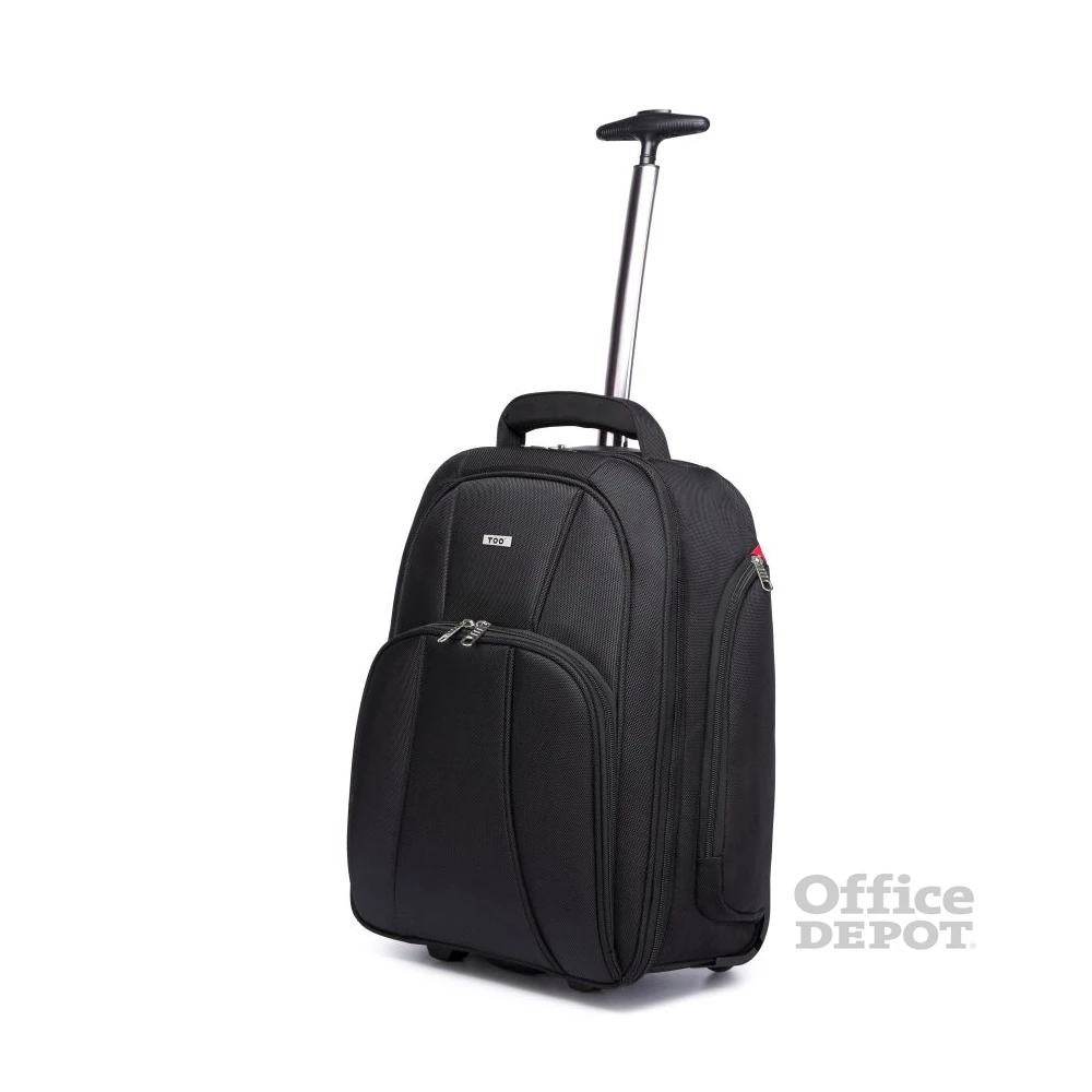 TOO 15,6" fekete gurulós hátizsák