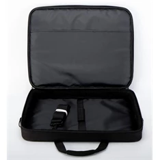 TOO 15,6" fekete notebook táska fehér dekor csíkkal TOO 15,6" fekete notebook táska fehér dekor csíkkal