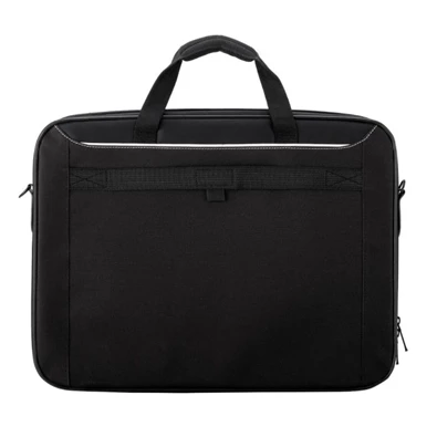 TOO 15,6" fekete notebook táska fehér dekor csíkkal TOO 15,6" fekete notebook táska fehér dekor csíkkal