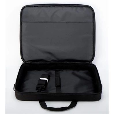 TOO 15,6" fekete notebook táska fehér dekor csíkkal TOO 15,6" fekete notebook táska fehér dekor csíkkal