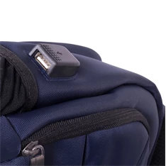 TOO 15,6" lopásbiztos/USB portos kék hátizsák TOO 15,6" lopásbiztos/USB portos kék hátizsák