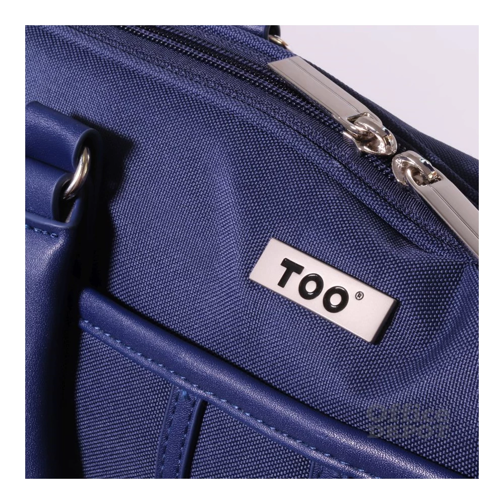 TOO 15,6" sötétkék női notebook táska