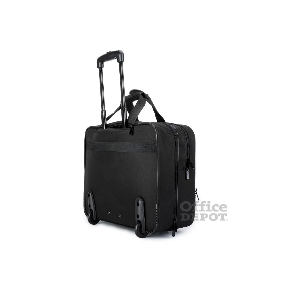 TOO 15,6" fekete gurulós notebook táska