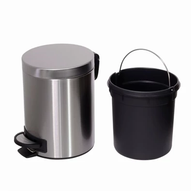 TOO 30 és 5 literes rozsdamentes acél pedálos szemetes szett TOO 30 és 5 literes rozsdamentes acél pedálos szemetes szett