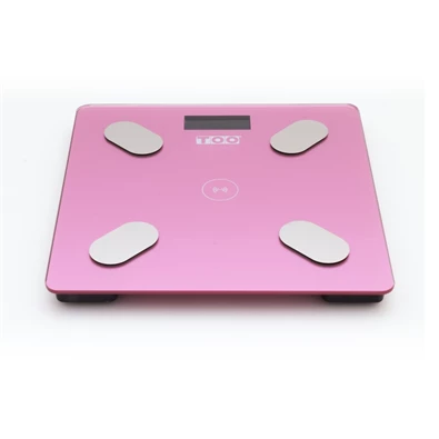 TOO BFSC-222-P-BT rózsaszín bluetooth-os testösszetétel-elemző mérleg TOO BFSC-222-P-BT rózsaszín bluetooth-os testösszetétel-elemző mérleg