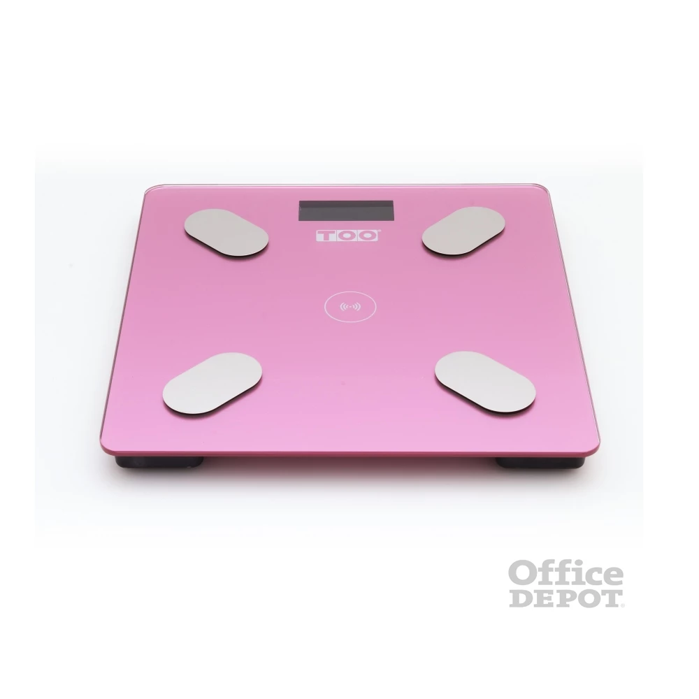TOO BFSC-222-P-BT rózsaszín bluetooth-os testösszetétel-elemző mérleg