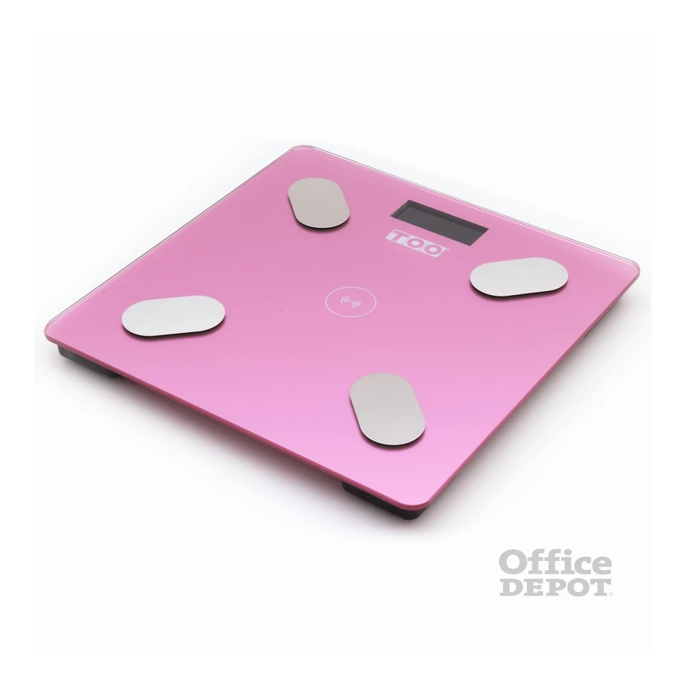 TOO BFSC-222-P-BT rózsaszín bluetooth-os testösszetétel-elemző mérleg