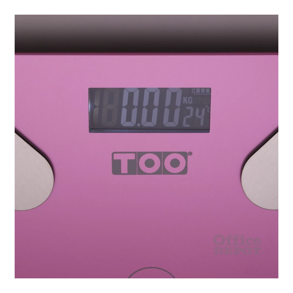 TOO BFSC-222-P-BT rózsaszín bluetooth-os testösszetétel-elemző mérleg
