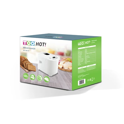 TOO BM-580-W fehér kenyérsütőgép TOO BM-580-W fehér kenyérsütőgép