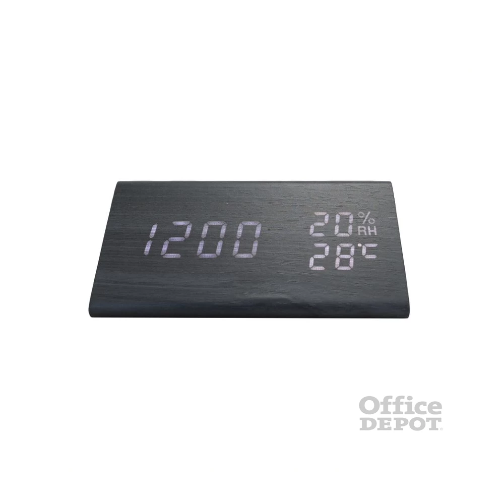 TOO DC-300-B fekete digitális óra