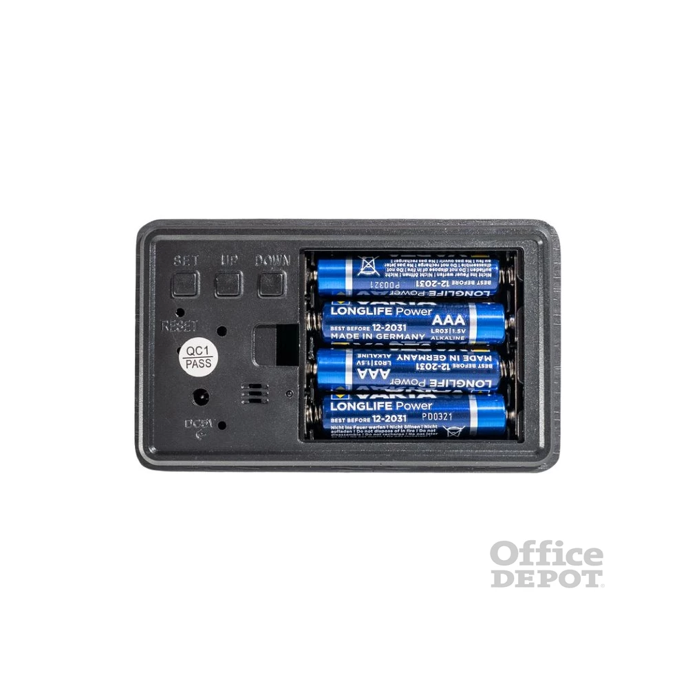 TOO DC-310-B fekete digitális óra