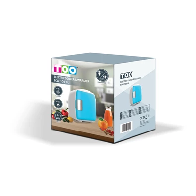 TOO ECW-109-BL 9 l-es mini hűtő TOO ECW-109-BL 9 l-es mini hűtő