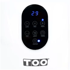 TOO FANB-50-101-W fehér lapát nélküli ventilátor TOO FANB-50-101-W fehér lapát nélküli ventilátor