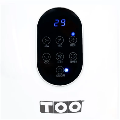 TOO FANB-50-101-W fehér lapát nélküli ventilátor TOO FANB-50-101-W fehér lapát nélküli ventilátor