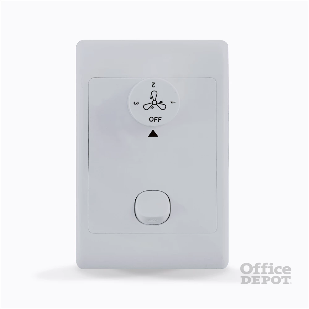 TOO FANC-120-333-W fali kapcsolós mennyezeti ventilátor LED világítással, 120 cm