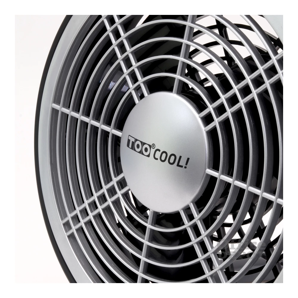 TOO FAND-18-111-BS fekete, 18 cm, sebességfokozat száma:1, 25 W, asztali ventilátor