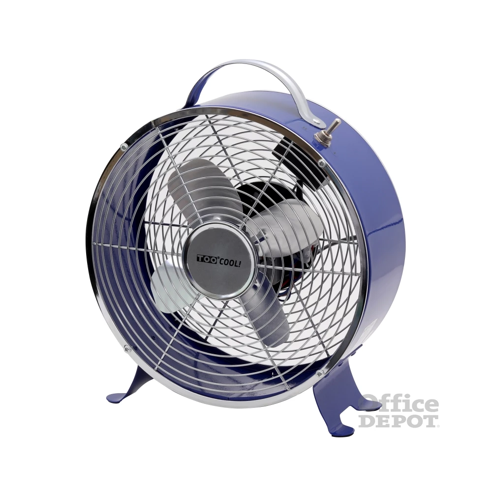 TOO FAND-20-500-BL kék, 20 cm, sebességfokozat száma:2, 20 W, asztali ventilátor