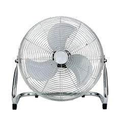TOO FANF-45-302-M ezüst, 45 cm, sebességfokozat száma:3, 100W, padló ventilátor (Újszerű)