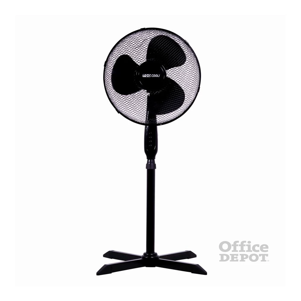 TOO FANS-40-113-B fekete, 40 cm, sebességfokozat száma:3, 40 W, álló ventilátor