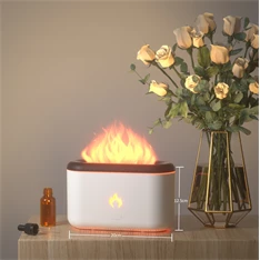 TOO HMF-AD-123-W aromaterápiás diffúzor és párásító lángeffektussal TOO HMF-AD-123-W aromaterápiás diffúzor és párásító lángeffektussal