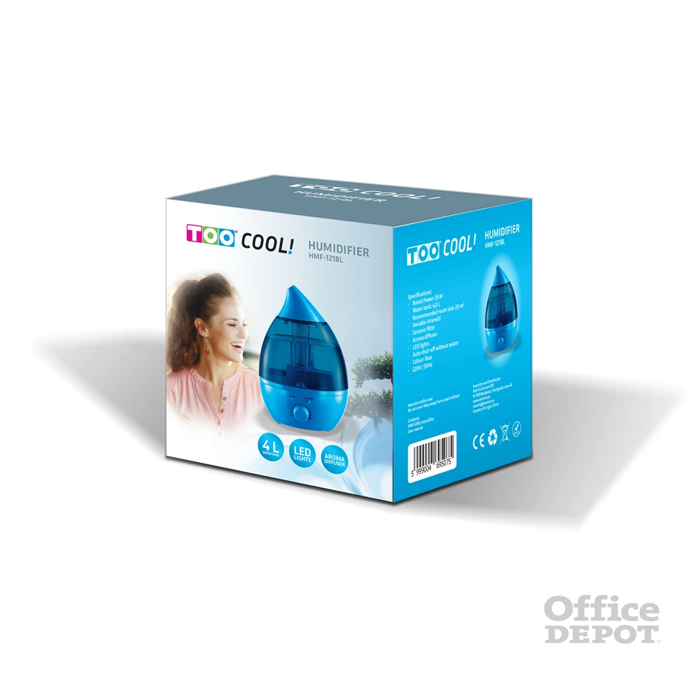 TOO HMF-121BL kék ultrahangos párásító