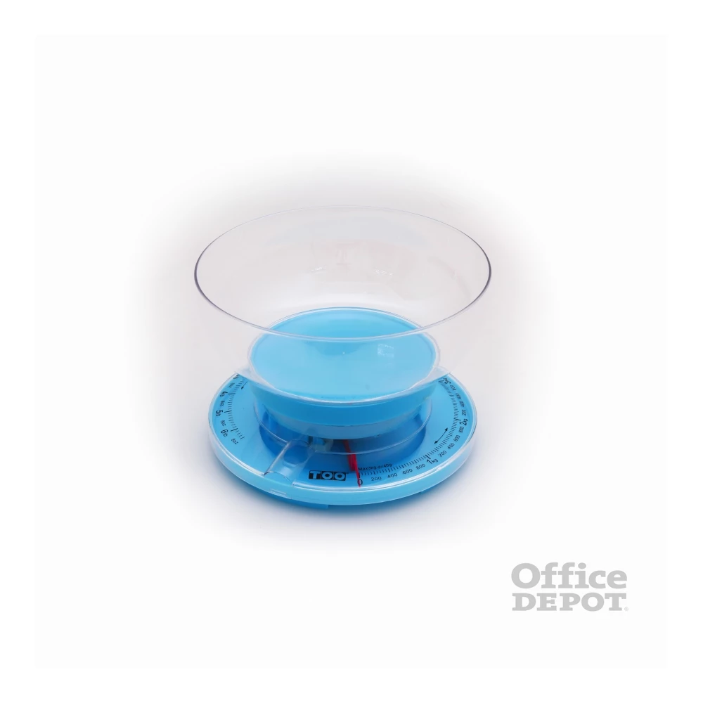 TOO KBSC-100-B kék mechanikus konyhai mérleg