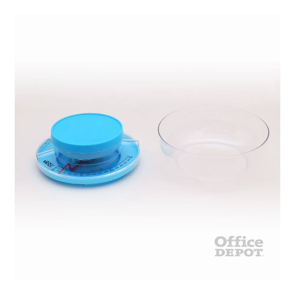 TOO KBSC-100-B kék mechanikus konyhai mérleg