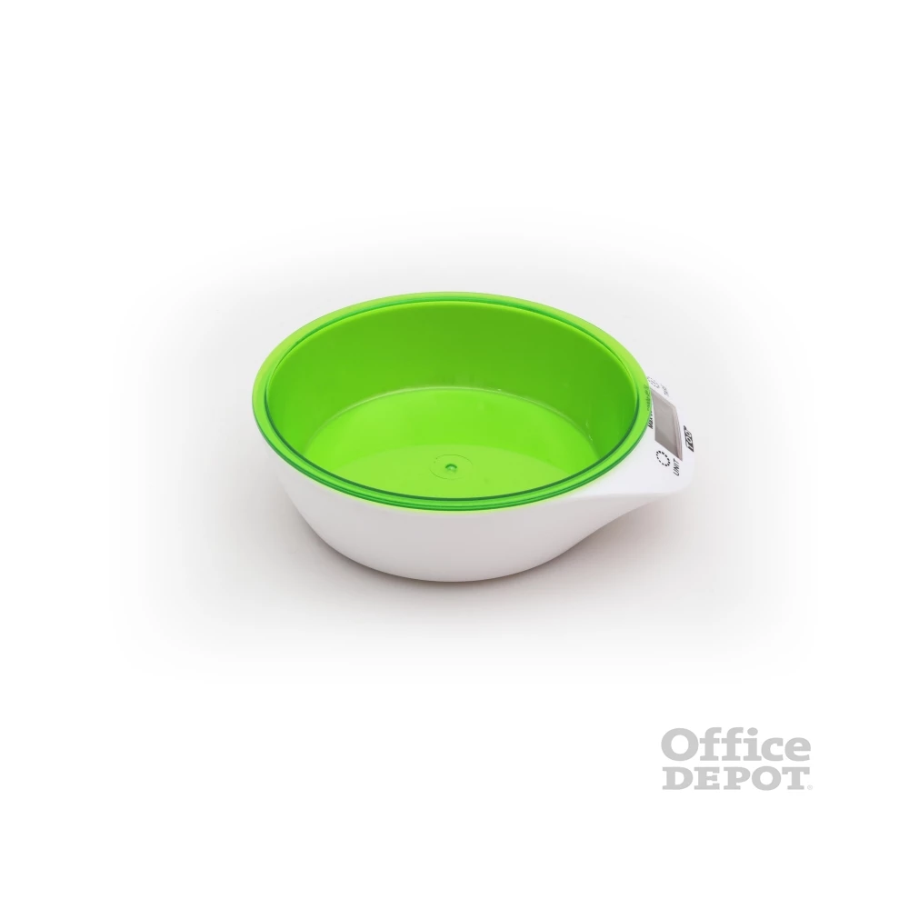 TOO KBSC-300-G zöld tálas konyhai mérleg