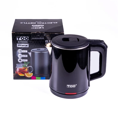 TOO KE-710 0,8L-es fekete prémium vízforraló TOO KE-710 0,8L-es fekete prémium vízforraló