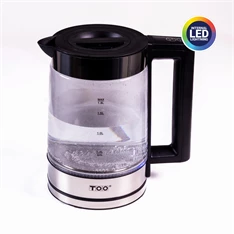 TOO KE-830 1,8 L-es LED-es prémium üveg vízforraló TOO KE-830 1,8 L-es LED-es prémium üveg vízforraló