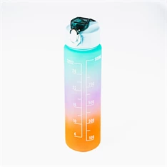 TOO KT-398 900ml-es színátmenetes motivációs kulacs idézetekkel és időskálával TOO KT-398 900ml-es színátmenetes motivációs kulacs idézetekkel és időskálával