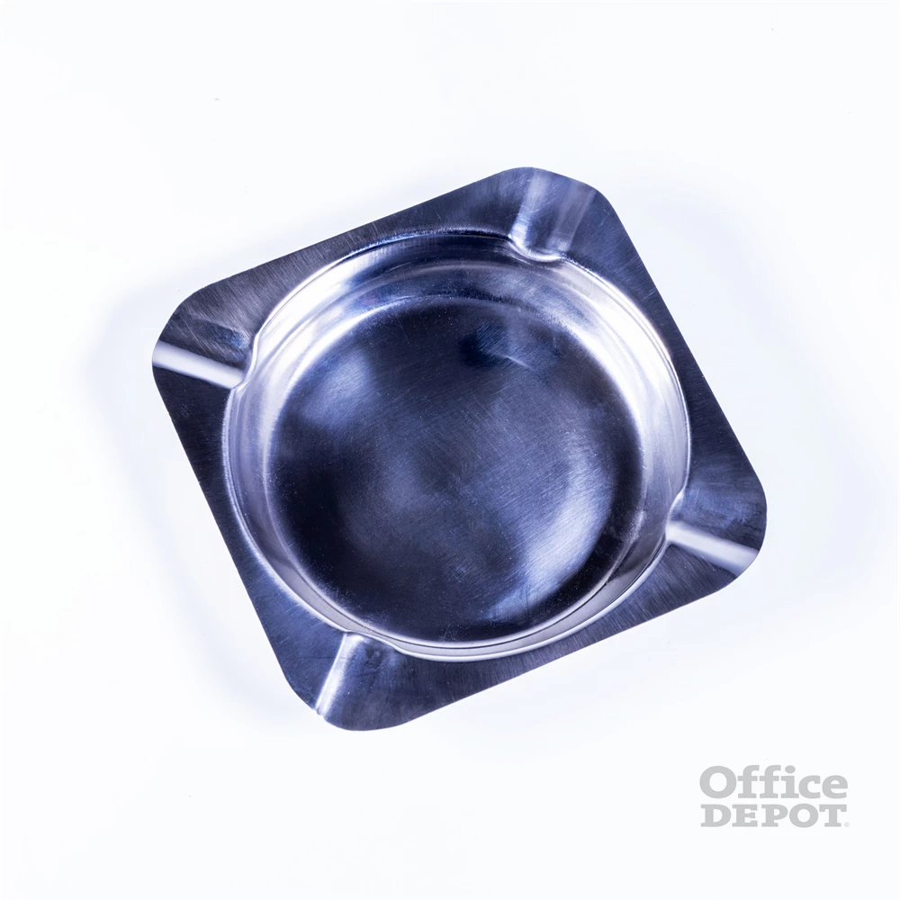 TOO KT-432 Négyzet alakú fém hamutartó 11 cm