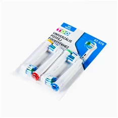 TOO KT-579 Univerzális 360° white sörtéjű pótfej fogkefékhez ORAL-B kompatibilis TOO KT-579 Univerzális 360° white sörtéjű pótfej fogkefékhez ORAL-B kompatibilis