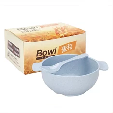 TOO KT-112-B vegyes színekben búzaszalma műanyag Baba tál/kanál készlet 4db, 15.5×12 cm TOO KT-112-B vegyes színekben búzaszalma műanyag Baba tál/kanál készlet 4db, 15.5×12 cm