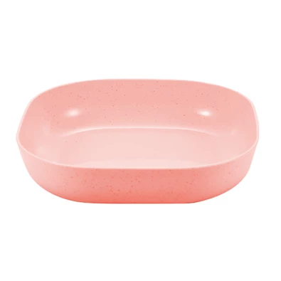 TOO KT-116 10db-os vegyes színekben búzaszalma műanyag tányér szett, 15×15×3cm TOO KT-116 10db-os vegyes színekben búzaszalma műanyag tányér szett, 15×15×3cm