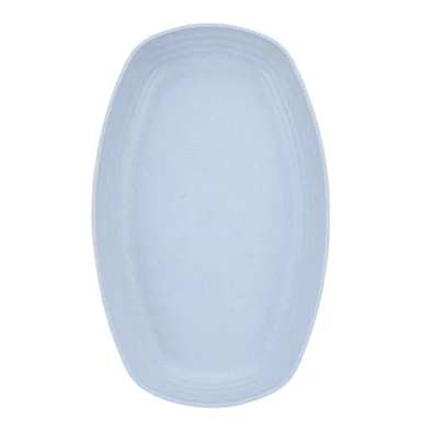 TOO KT-125 4db-os vegyes színekben búzaszalma műanyag tányér szett, 18×29.5cm TOO KT-125 4db-os vegyes színekben búzaszalma műanyag tányér szett, 18×29.5cm