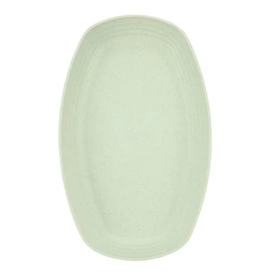 TOO KT-125 4db-os vegyes színekben búzaszalma műanyag tányér szett, 18×29.5cm TOO KT-125 4db-os vegyes színekben búzaszalma műanyag tányér szett, 18×29.5cm