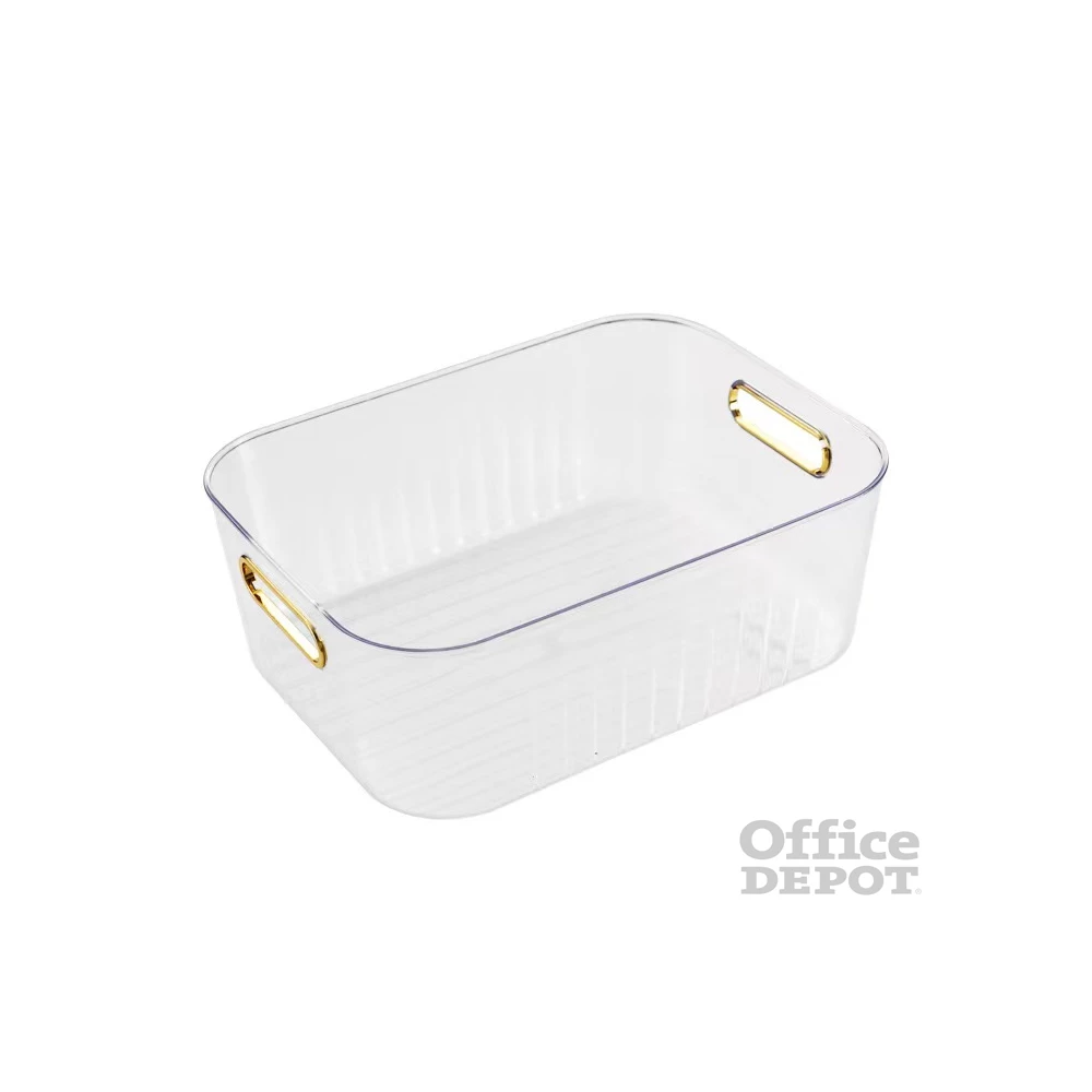 TOO KT-139-W fehér tárolódoboz, 21×28×10cm