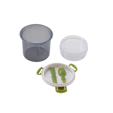 TOO KT-146 joghurt tároló kanállal, ételtároló doboz 600ml TOO KT-146 joghurt tároló kanállal, ételtároló doboz 600ml