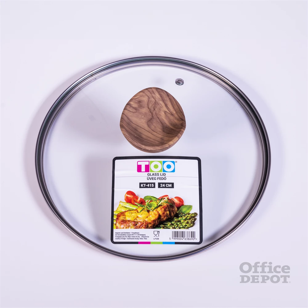 TOO KT-415 24 cm-es üveg fedő
