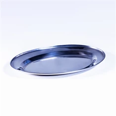 TOO KT-449 Fém ovális tálca 25 cm TOO KT-449 Fém ovális tálca 25 cm