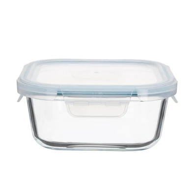 TOO KT-87 üveg 800 ml-es hőálló négyzet alakú ételtároló csatolható műanyag tetővel TOO KT-87 üveg 800 ml-es hőálló négyzet alakú ételtároló csatolható műanyag tetővel