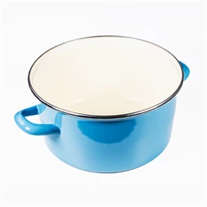TOO LINE BLUE 5,5 literes, 24cm átmérő, 12cm magasságú lábas (fazék) üveg fedővel TOO LINE BLUE 5,5 literes, 24cm átmérő, 12cm magasságú lábas (fazék) üveg fedővel